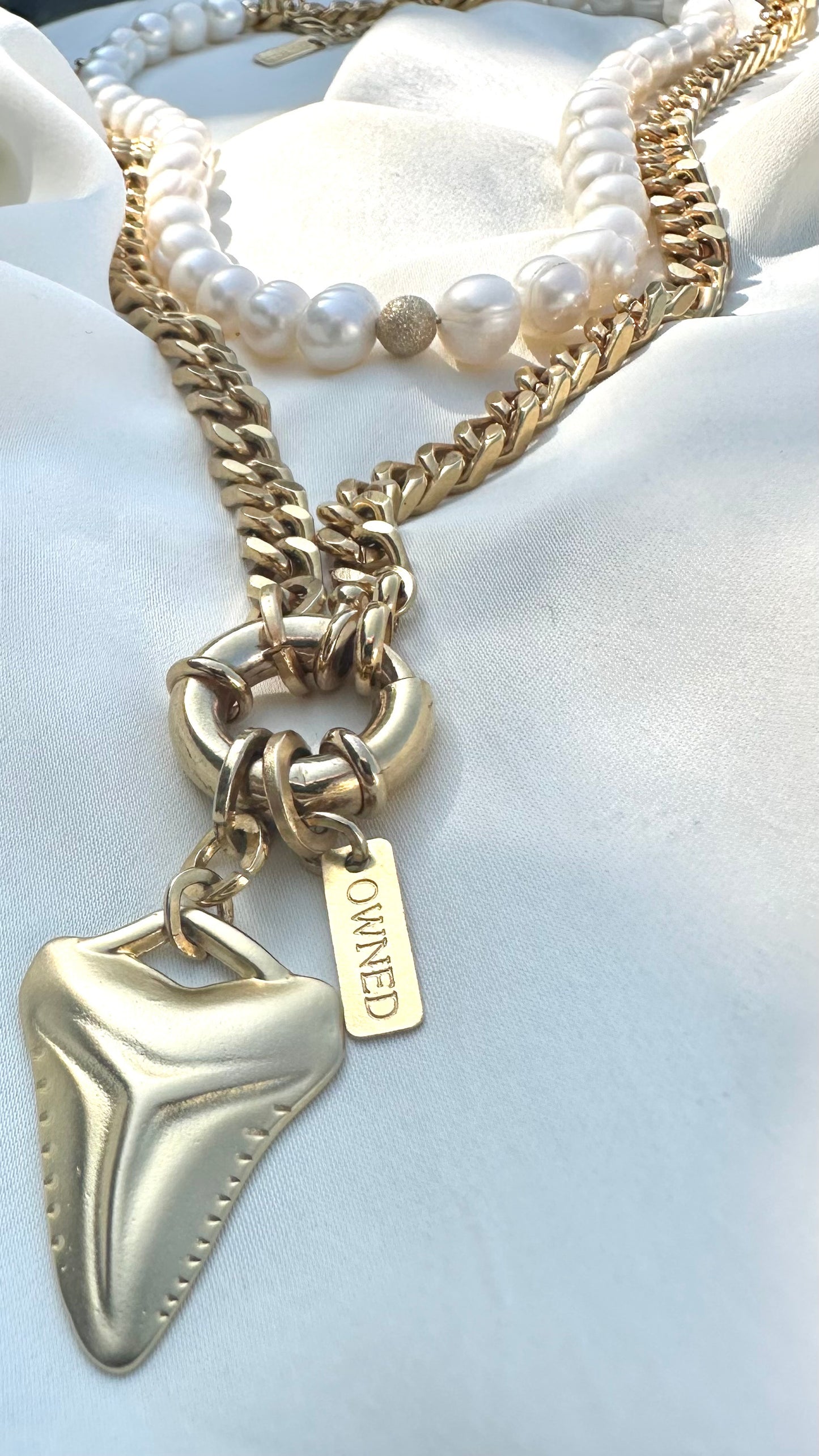 שרשרת GOLD SHARK