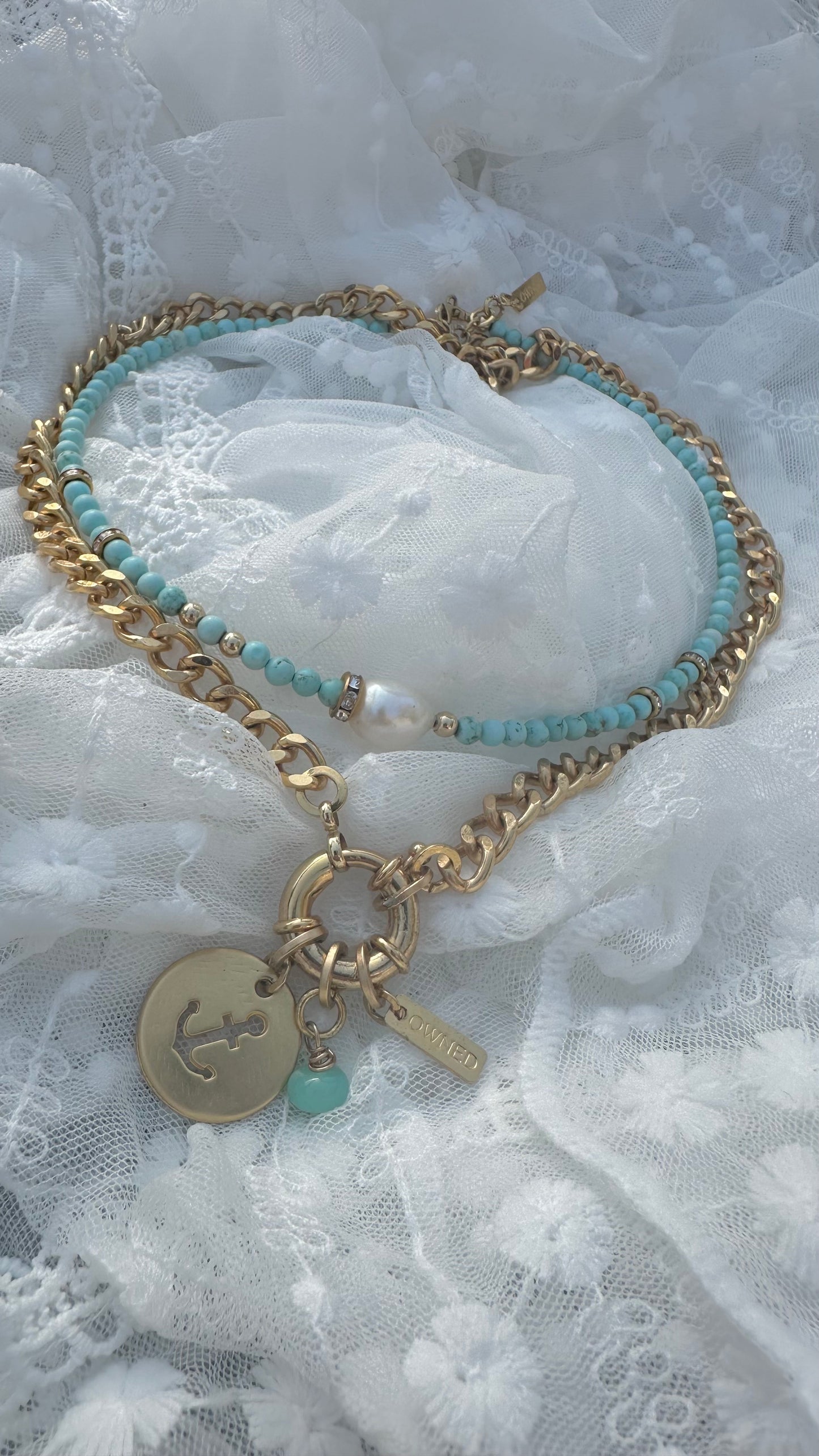 שרשרת BLUE LAGOON